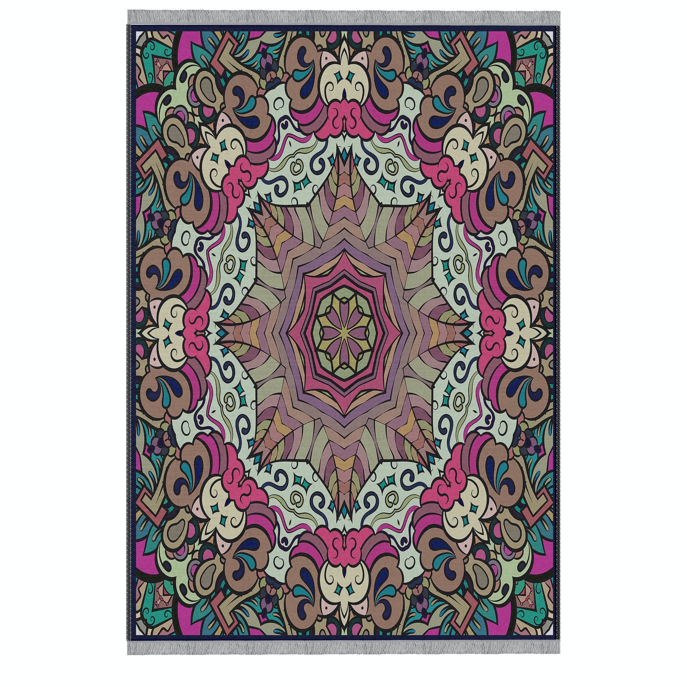 Alfombra Telar / Mandala Sweet 033