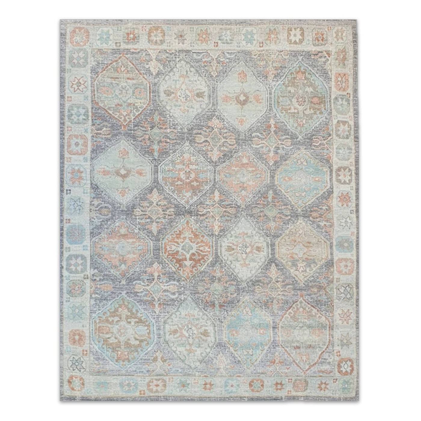 Alfombra Turca Sorento Taupe Grey Mint 709 / (290x230)