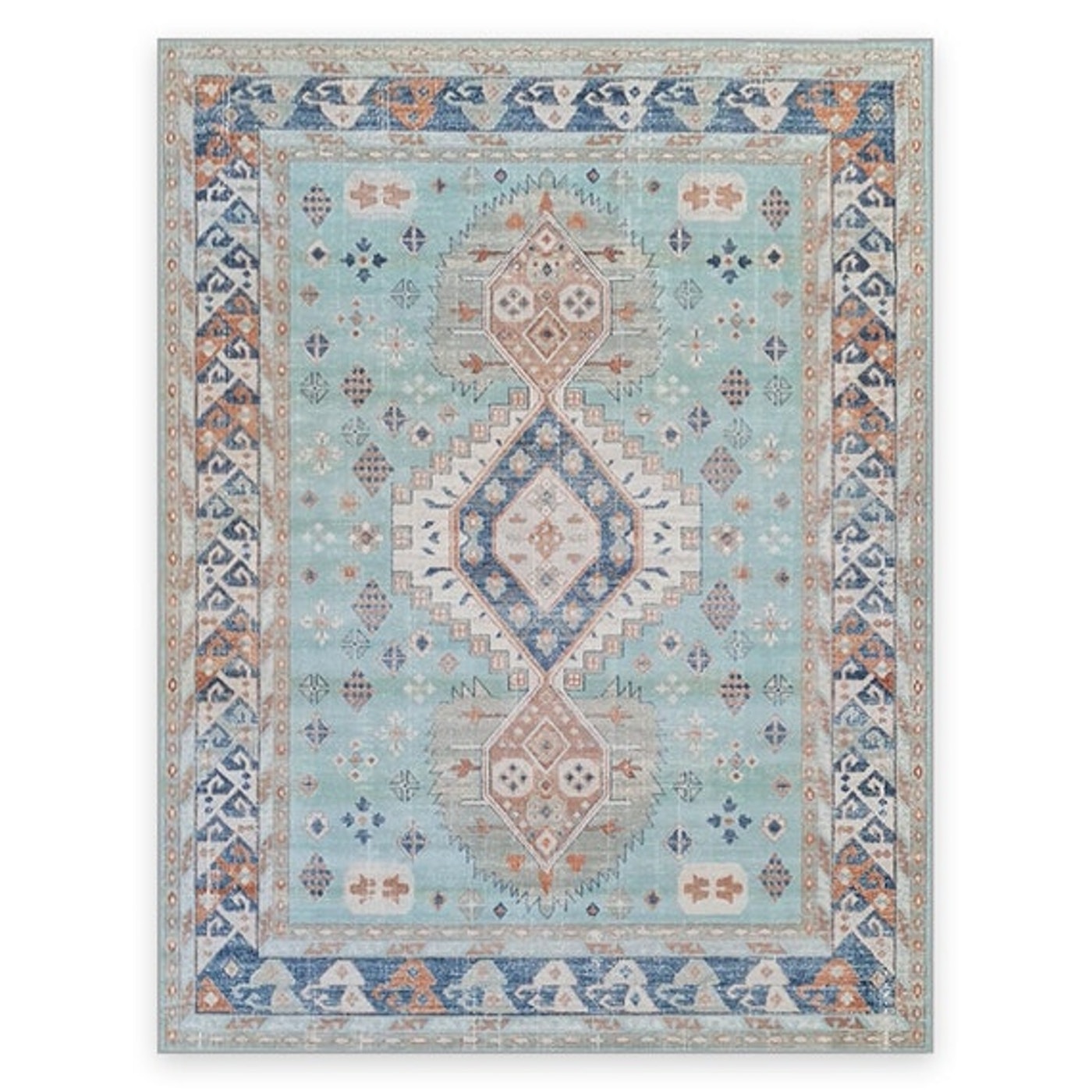 Alfombra Turca Sorento Aqua 704 / 290x230