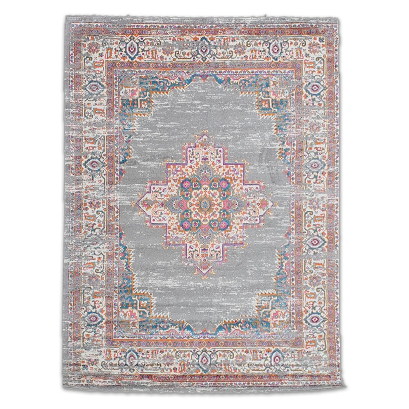Alfombra Turca Sorento Grey Pink / 290x200