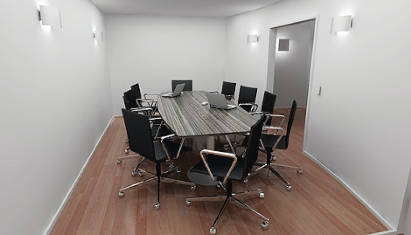Mesa de Consejo Tipo Barril / 8 personas 240 x 115/80 x 75h