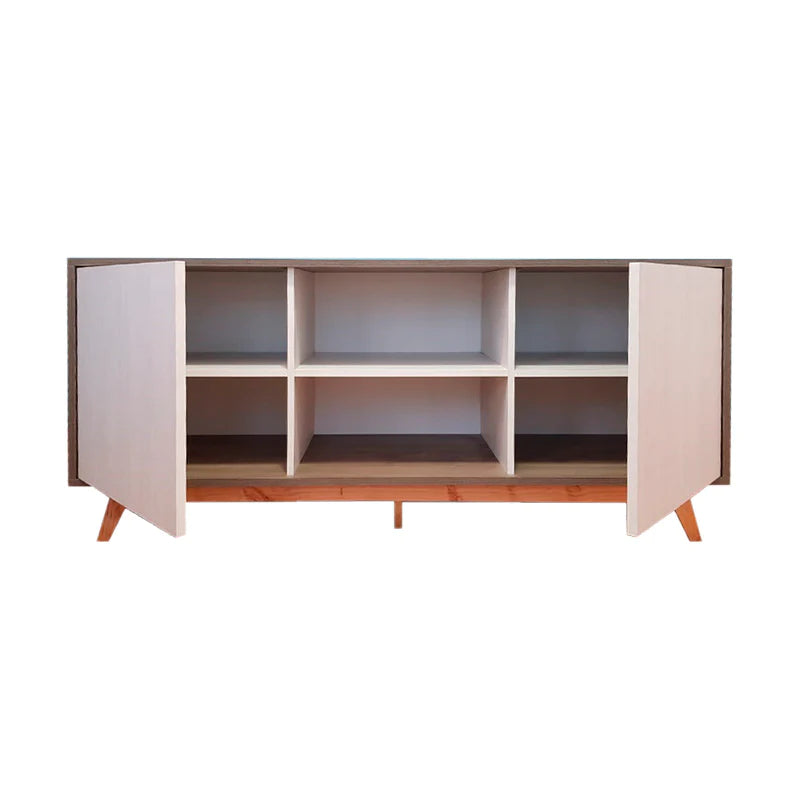 Rack Nórdica puertas abatibles + Repisa