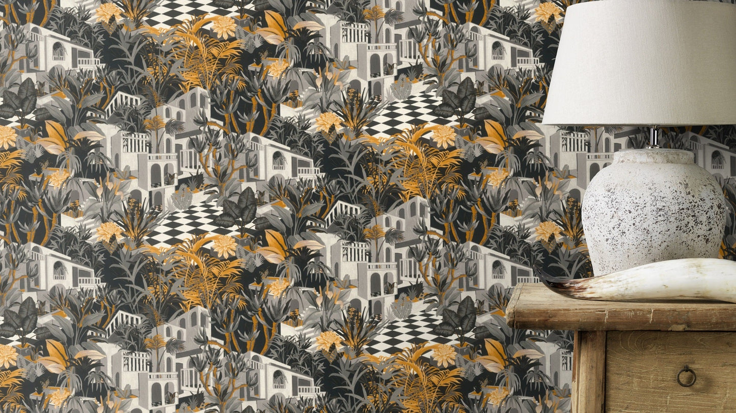 Papel Mural / 687422 (Tropical House)