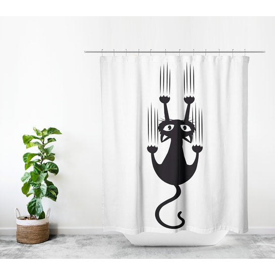 Cortina de Baño / Cat Scratch