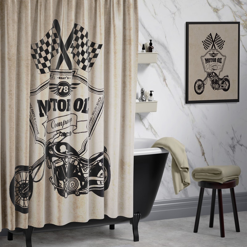 Cortina de Baño 070 Moto