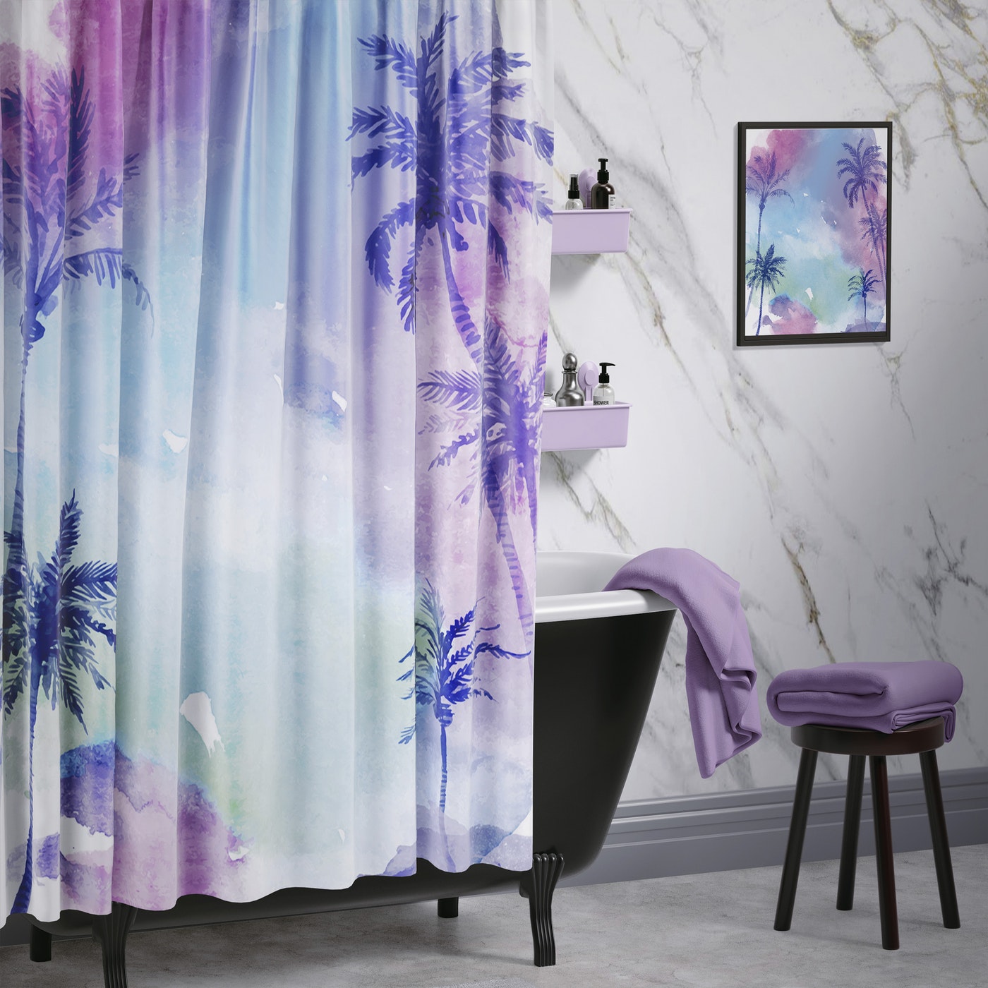 Cortina de Baño Aloha