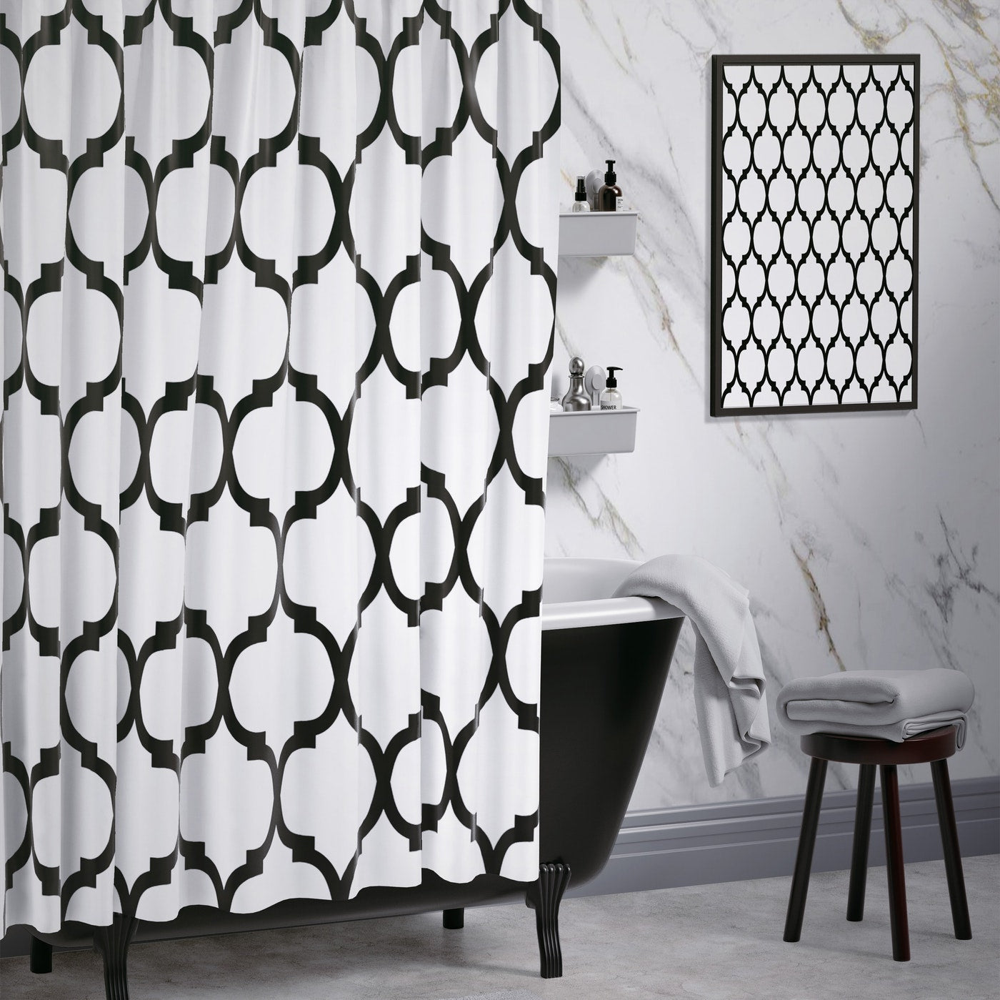 Cortina de Baño PatternArab