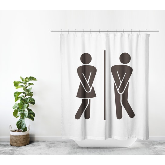 Cortina de Baño Ella y El