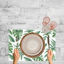 Set de 4 Individuales Vinilicos / Tropical