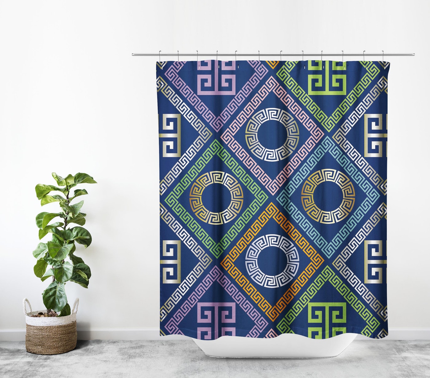 Cortina de Baño Versace 1