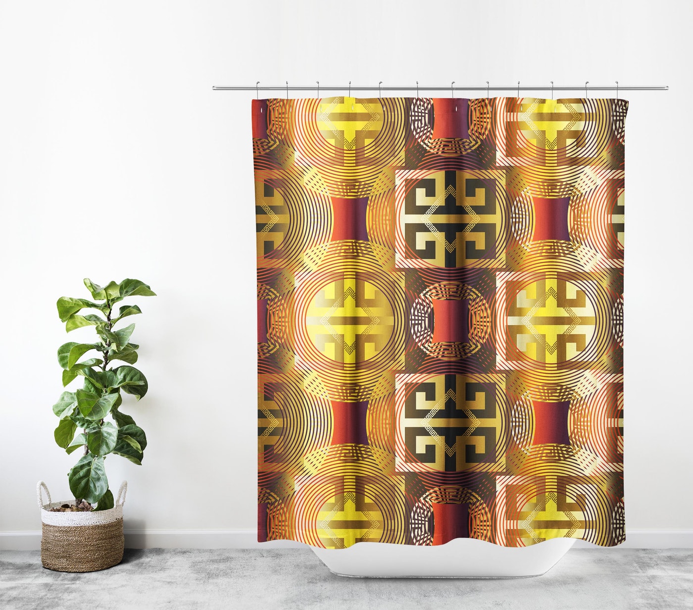 Cortina de Baño Versace 5