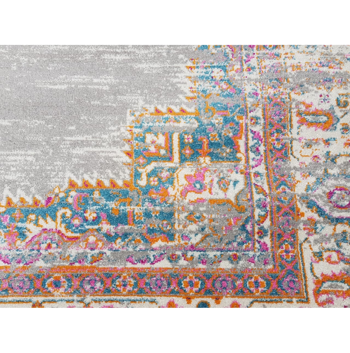 Alfombra Turca Sorento Grey Pink / 290x200