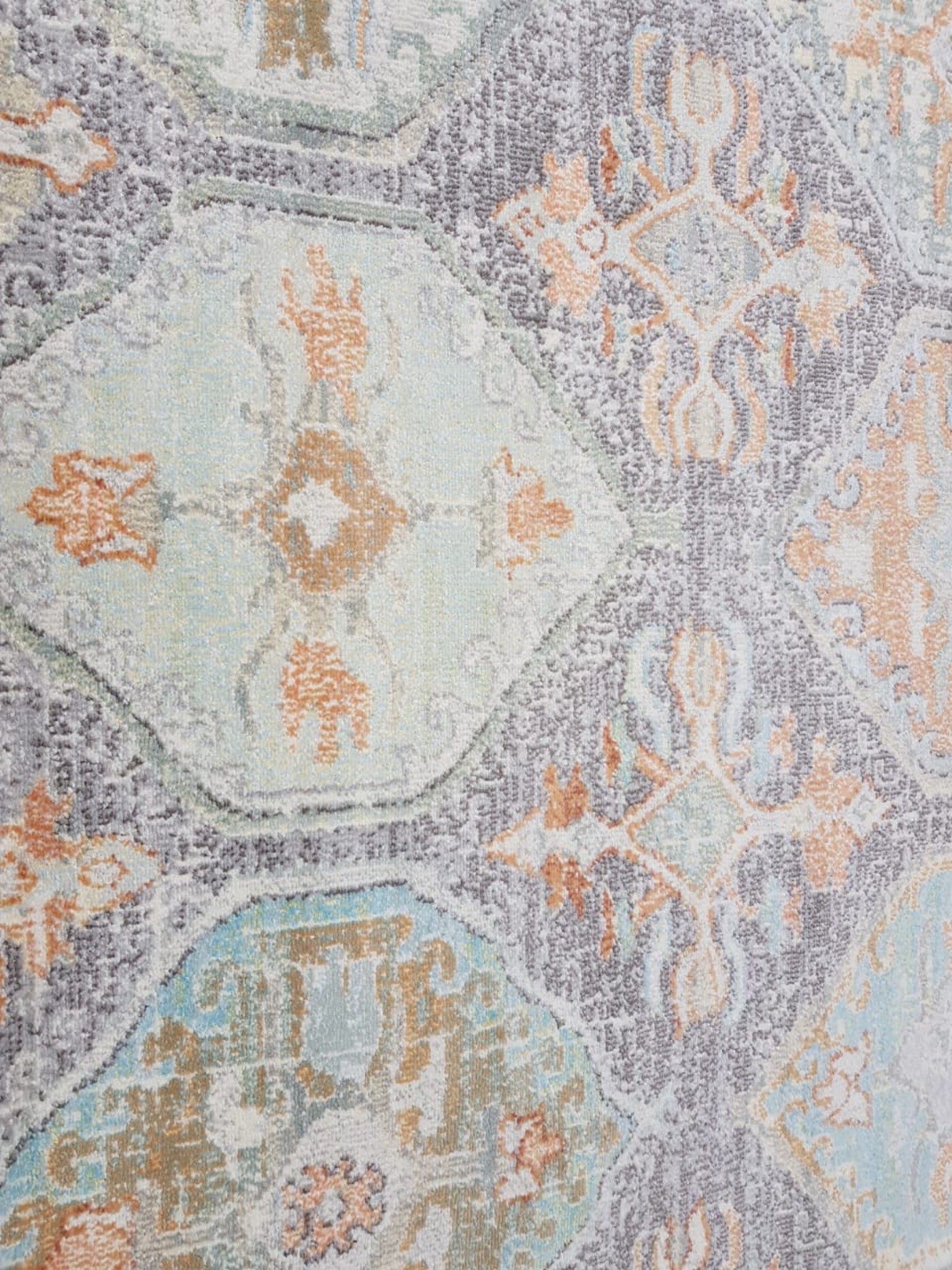 Alfombra Turca Sorento Taupe Grey Mint 709 / (290x230)