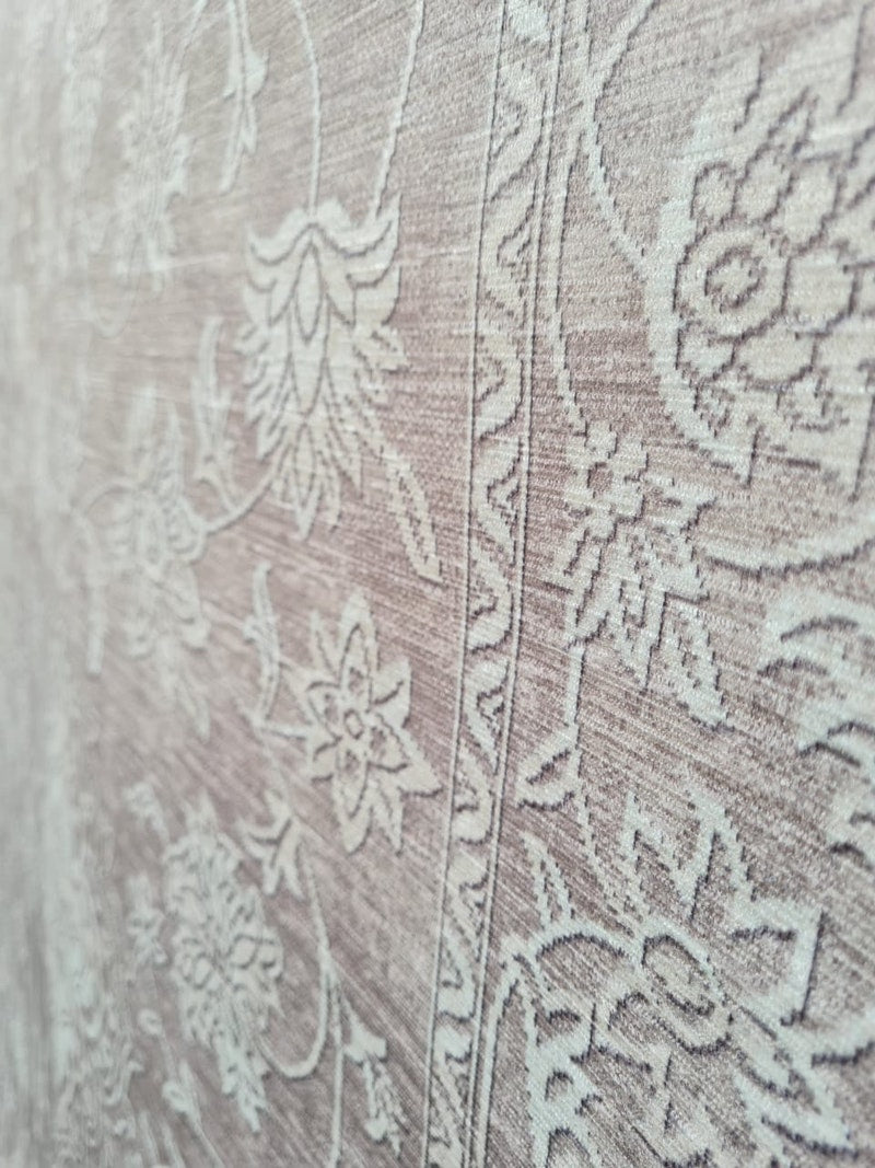 N° 14 Alfombra Chenille Terciopelo / Reina Isabel Grey 180x118