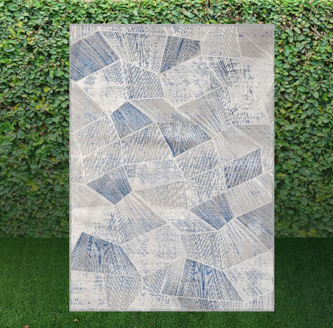 Alfombra Turca Grey Blue / 220x158