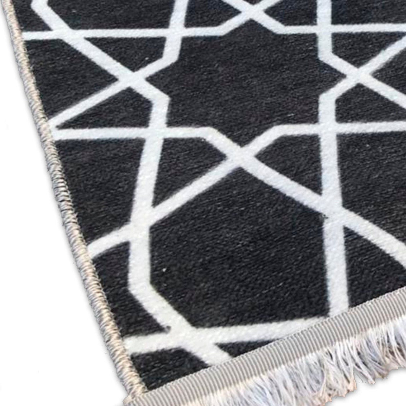 Alfombra Chenille / Arabic B&W