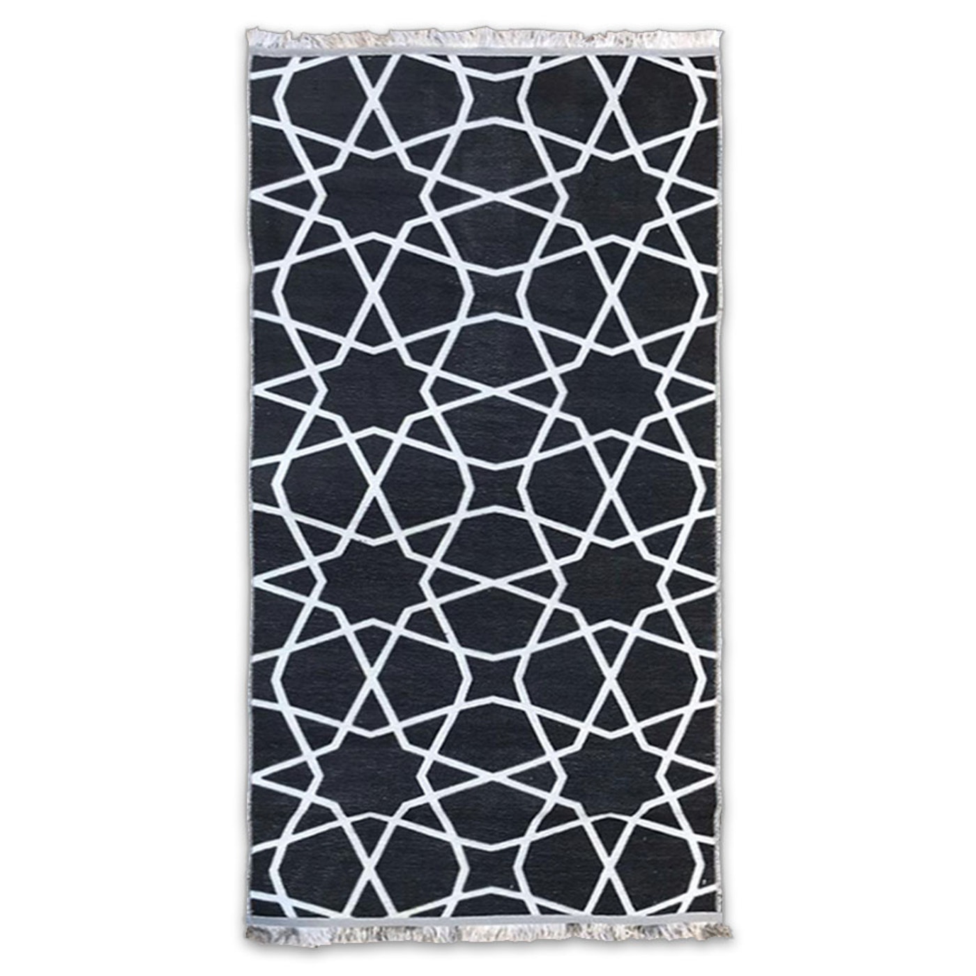 Alfombra Chenille / Arabic B&W