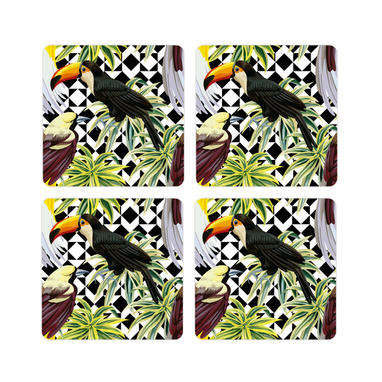 SET 6 POSAVASOS / Tucán