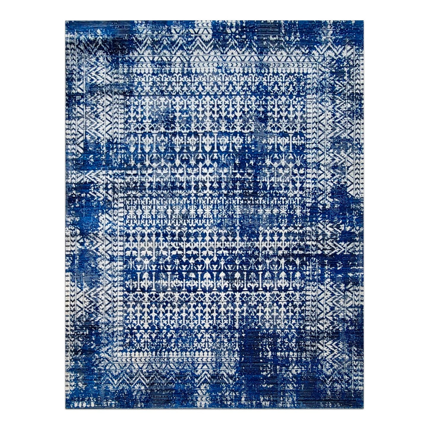 Alfombra Istambul Ethnic Blue II 222x160