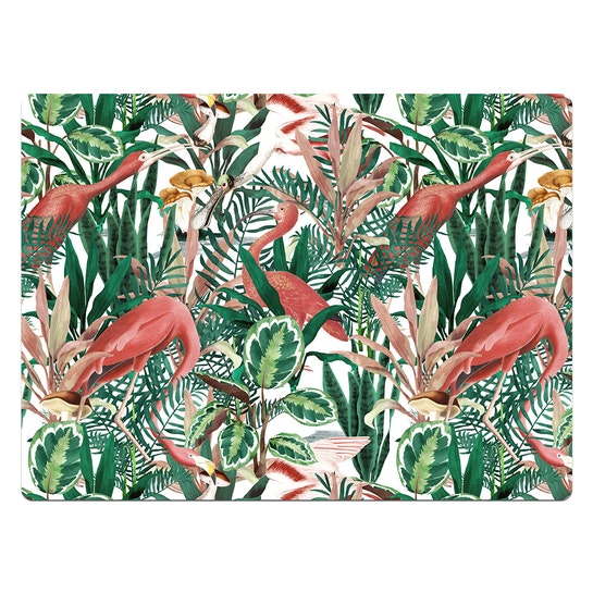 Set de 4 Individuales / Selva Flamencos