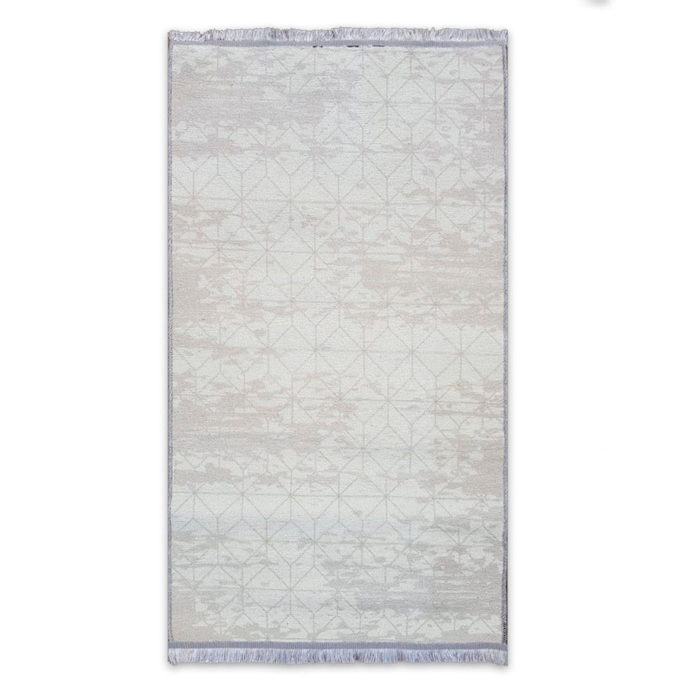 Alfombra Chenille / Geo Vanilla