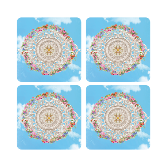 Set de 6 Posavasos de PVC / Heaven