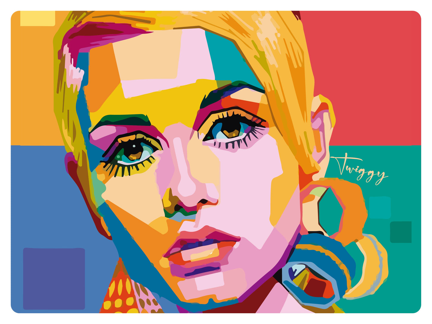Set de 6 Individuales / Pop Art