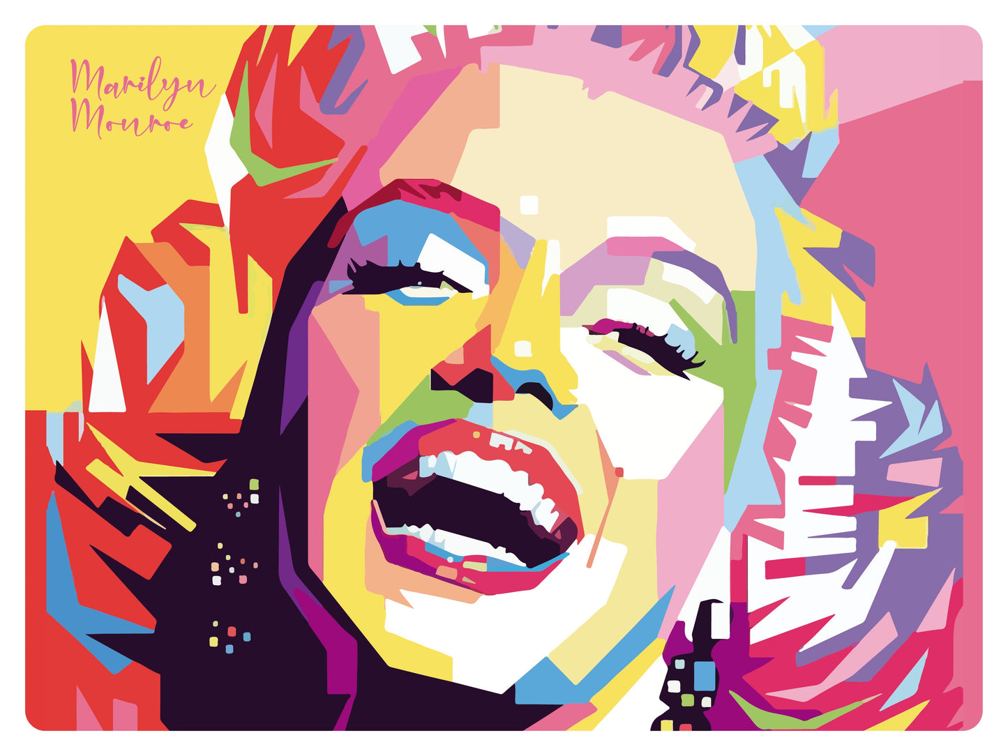 Set de 6 Individuales / Pop Art