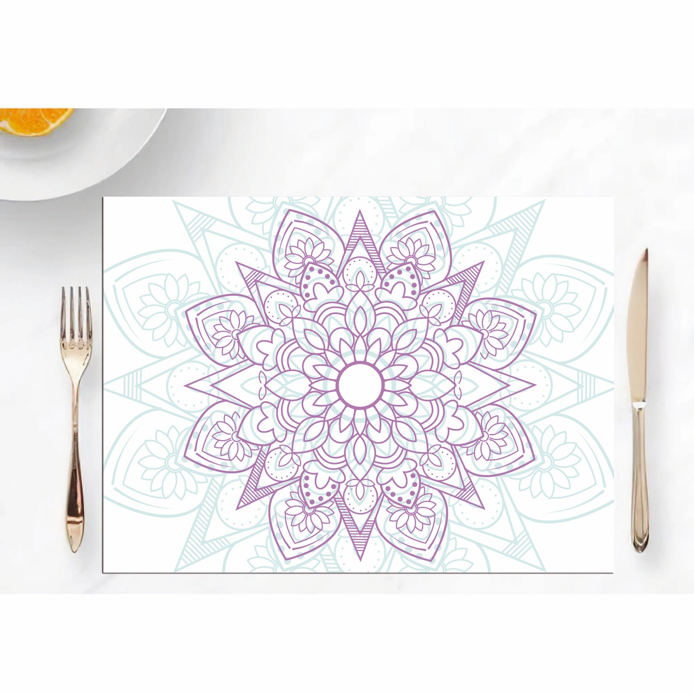 Set de 4 Individuales / Mandala