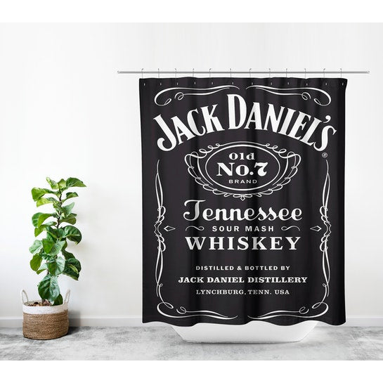 Cortina de Baño Jack Daniel's Black