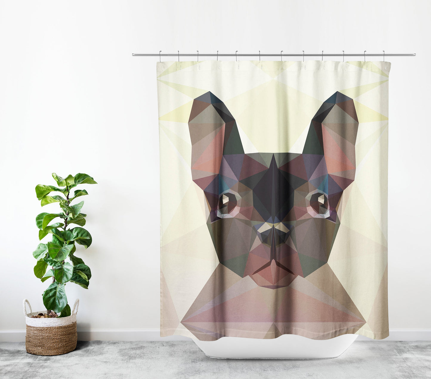 Cortina de Baño 002 Bulldog