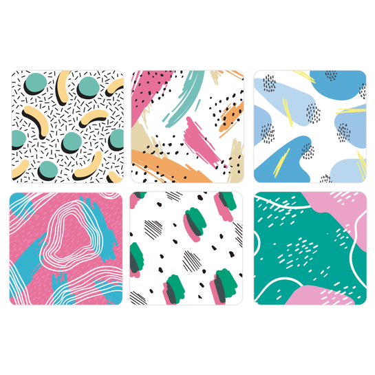 SET 6 POSAVASOS / Crazy Color