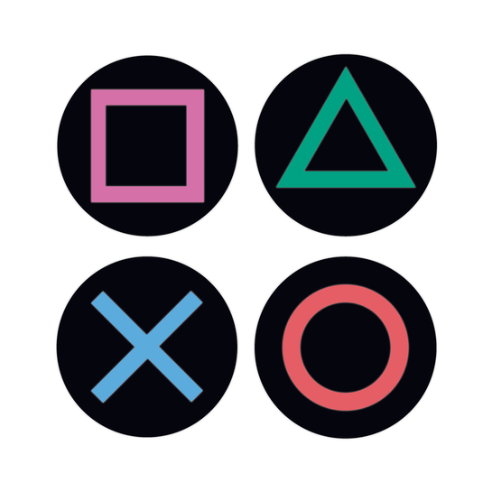 SET 8 POSAVASOS / PlayStation
