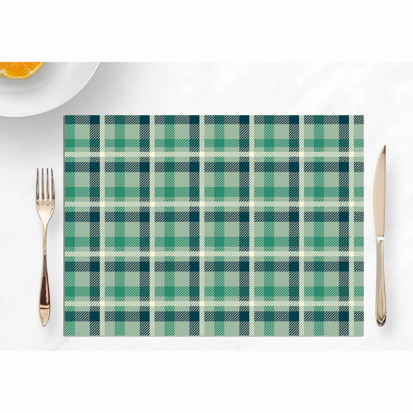 Set de 4 Individuales / Tartán