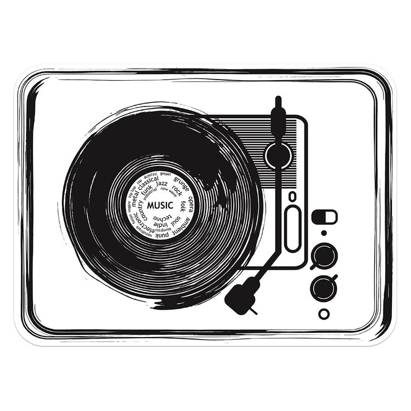 Set de 4 Individuales / Music Vinyl