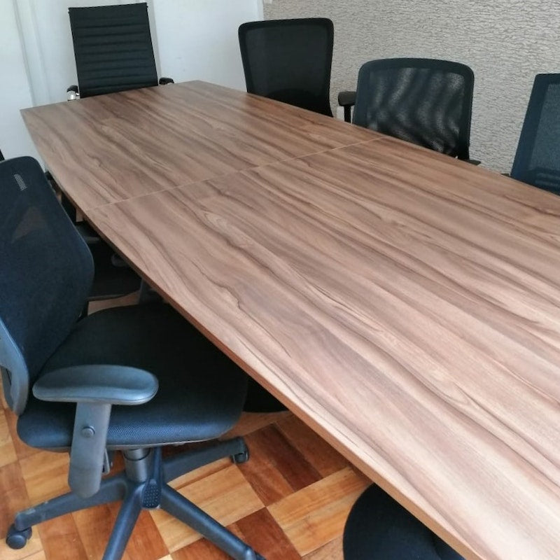 Mesa de reunión 300 x 115 x 75h Tipo Barril