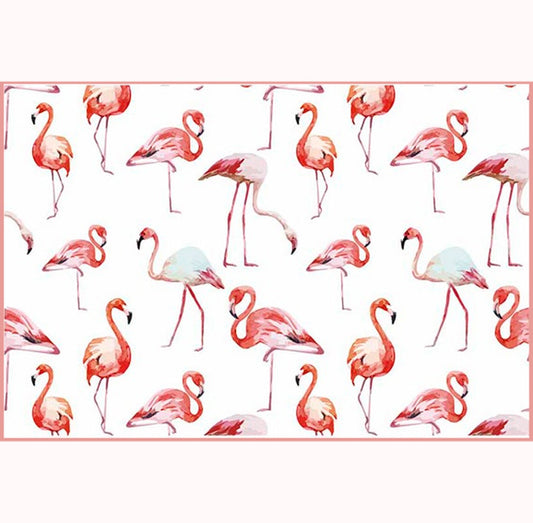 Set 4 Individuales / Flamingo