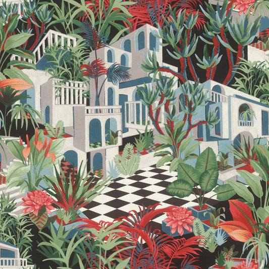 Papel Mural / 687408 (Tropical House)