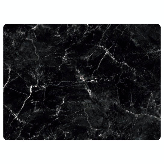 Set de 4 Individuales Vinilicos / Black Marble