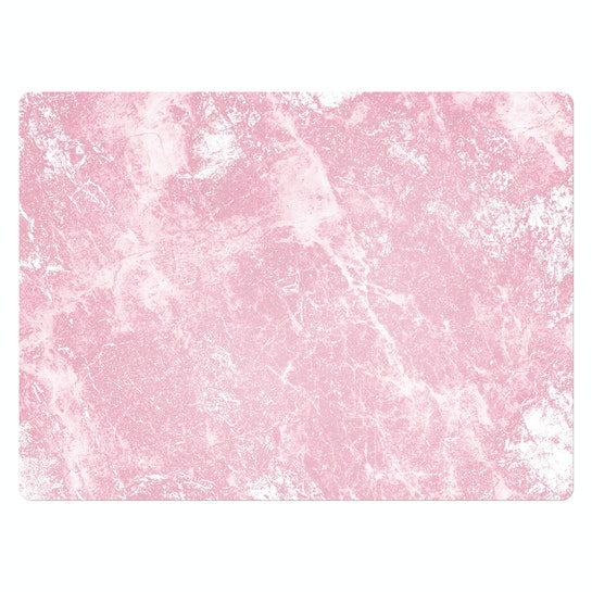Set de 4 Individuales Vinilicos / Pink Concrete Marble
