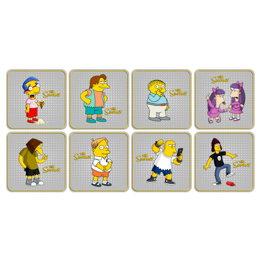 Set 6 Posavasos / Los Simpsons Coleccion n°3